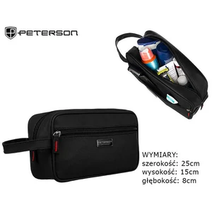 PETERSON PTN KOS-ME-2 öko bőr kozmetikai táska