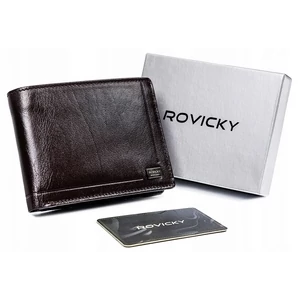 ROVICKY bőr RFID pénztárca PC-103-BAR