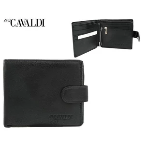 Férfi PU+bőr pénztárca M621L-PU-6816 fekete