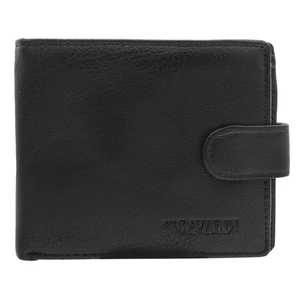 Férfi PU+bőr pénztárca M621L-PU-6816 fekete