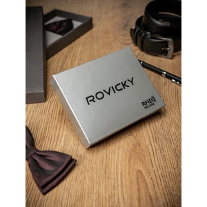 ROVICKY bőr RFID pénztárca PC-106-BAR