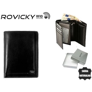 Férfi bőr Portel PC-027-BAR fekete