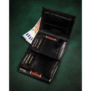 RFID bőrtárca PTN 348-P Fekete