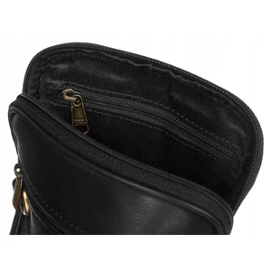 Bőr táska PTN 1113-NDM BLACK