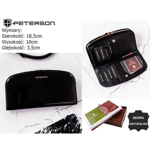 PETERSON PTN 42123-SH RFID bőr pénztárca