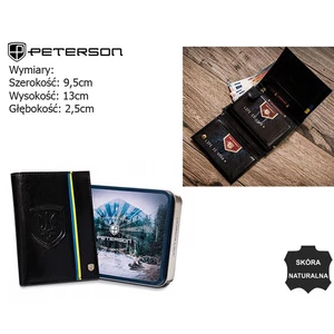 PETERSON PTN 324-P-UP UA RFID bőr pénztárca