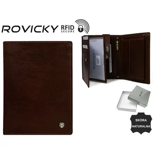 Férfi bőr pénztárca N104-RVT D.Brown