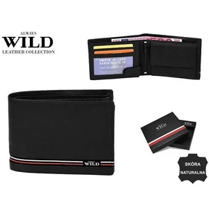 ALWAYS WILD RFID bőr pénztárca N992-GV Fekete