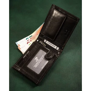 RFID bőr pénztárca ROVICKY N992-CMC R.Brown