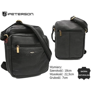 PETERSON bőrtáska PTN-376-NDM