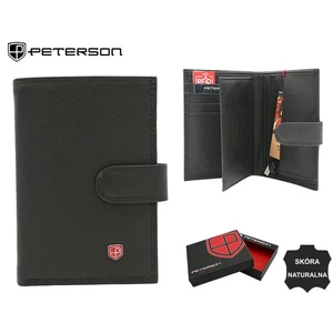 PETERSON PTN MR-07L-CN RFID bőr pénztárca