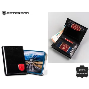 Férfi bőr pénztárca PTN 22310-VT-T