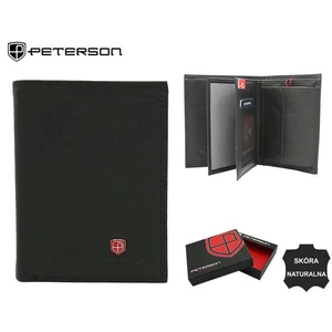 Bőr pénztárca PTN MR-14-CN BLACK