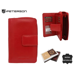 PTN bőrtárca RD-48-GCL Piros