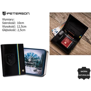 PETERSON PTN 317-P-UP UA RFID bőr pénztárca