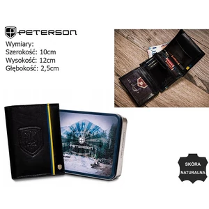 PETERSON PTN 303-P-UP UA RFID bőr pénztárca