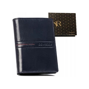 ROVICKY R-N4-GAT Navy+Red RFID bőr pénztárca