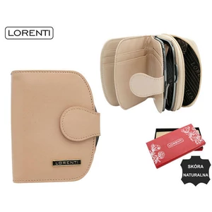 Női bőr pénztárca 43972-CIS-3320 BEIGE