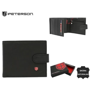 Bőr pénztárca PTN MR-08L-CN BLACK