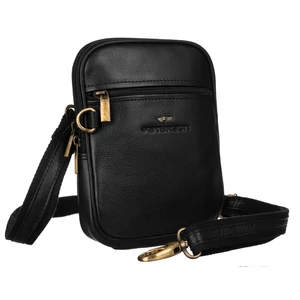 Bőr táska PTN 1113-NDM BLACK