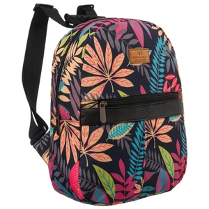 Tágas női városi hátizsák divatos mintában