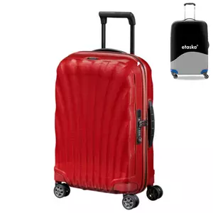 Samsonite C-Lite Spinner Kabinbőrönd 55 cm ajándék bőrönhuzattal