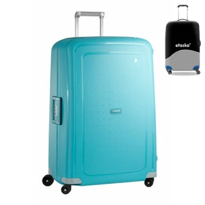 Samsonite S-Cure Spinner bőrönd 81 cm-es ajándék bőröndhuzattal