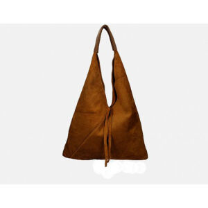 Valódi bőr női táska barna színben S7137 Brown