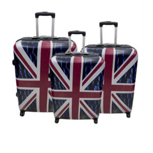 ABS bőrönd szett 3 részes UK