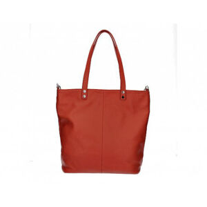 Valódi bőr női táska piros színben S7190 Red