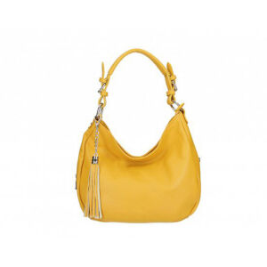 Valódi bőr női táska sárga színben S7164 Yellow