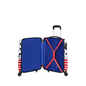 American Tourister Disney Legends Mickey Blue Dots Spinner bőrönd 55 cm-es 