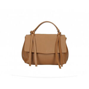 Valódi bőr női táska konyak színben M9059 Cognac