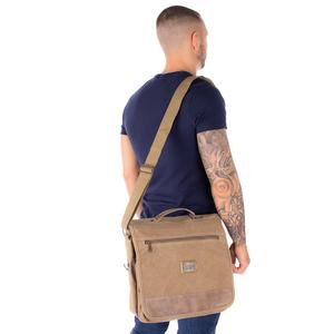 Aoking férfi oldaltáska T9639 Camel