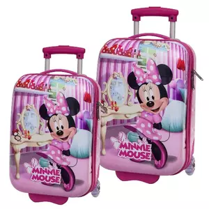 DI-20212 Disney Minnie 2-kerekes gyermekbőrönd 55 cm-es