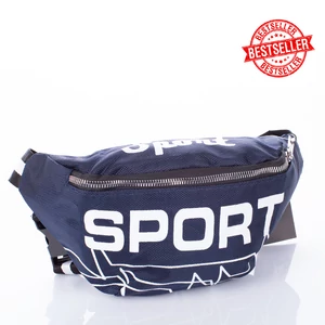 Sport övtáska keresztpántos táska kék színben