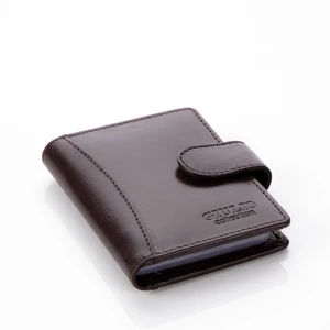 GIULIO COLLECTION valódi bőr kártyatartó RFID rendszerrel 