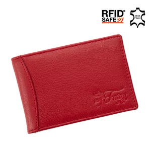 FAIRY valódi bőr kártyatartó RFID rendszerrel