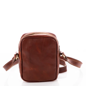 Valódi bőr oldaltáska 4409 Brown