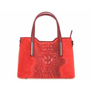 Valódi bőr női táska M8955 Piros