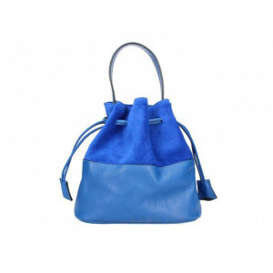 Valódi bőr női táska M9050 Kék