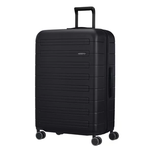 American Tourister Novastream bővíthető Spinner bőrönd 77 fekete