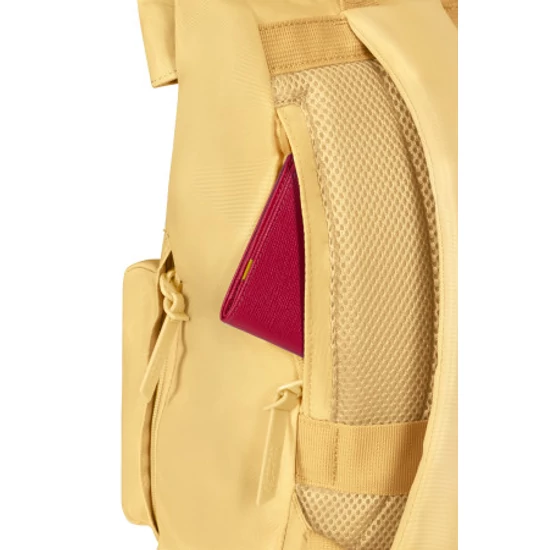 American Tourister URBAN GROOVE hátizsák Pastel Yellow színben