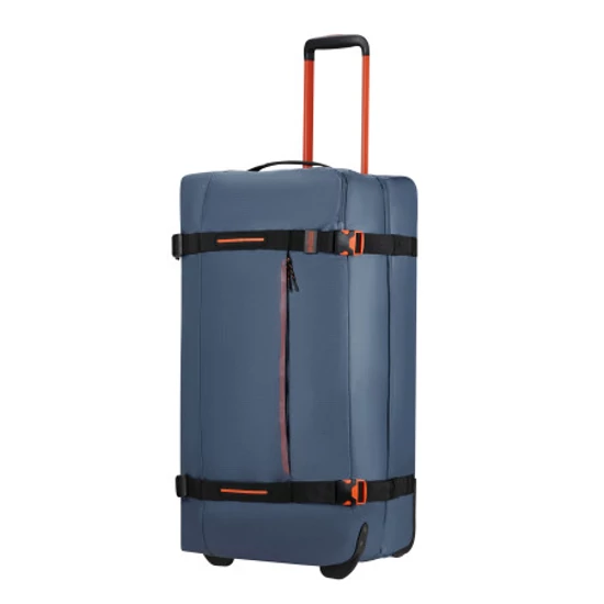 American Tourister Urban Track Gurulós Utazótáska 78,5 cm Sötétkék/Narancssárga 3 év globális garancia