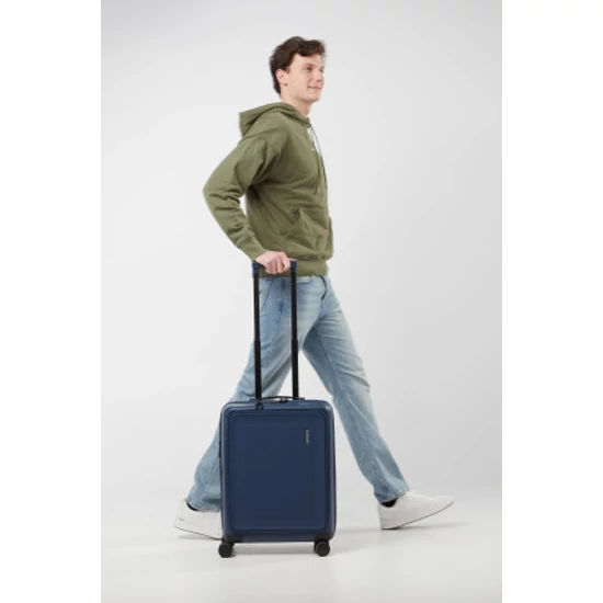 AMERICAN TOURISTER DASHPOP SPINNER 55/20 EXP FRONTL. MIDNIGHT BLUE