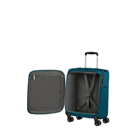 Samsonite BASE BREEZE SPINNER 55/20 EXP PETROL BLUE