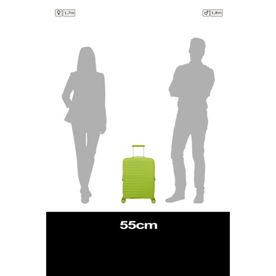AMERICAN TOURISTER FASTFORWARD 55/20 TSA EXP NEON LIME