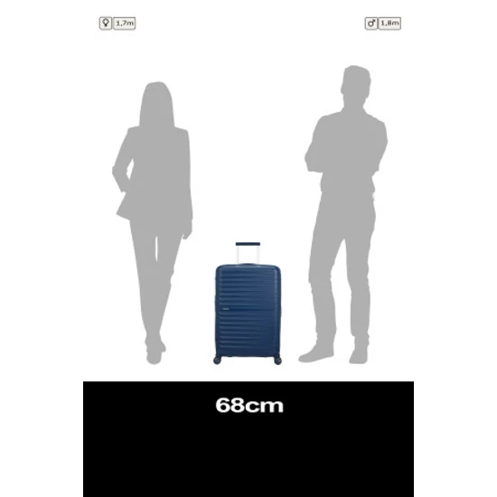 AMERICAN TOURISTER FASTFORWARD 68/25 EXP TSA NAVY BLUE