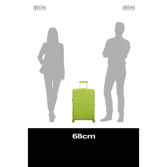 AMERICAN TOURISTER FASTFORWARD 68/25 EXP TSA NEON LIME