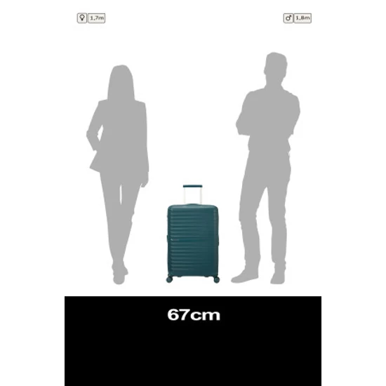 AMERICAN TOURISTER FASTFORWARD 68/25 EXP TSA TOTALLY TEAL